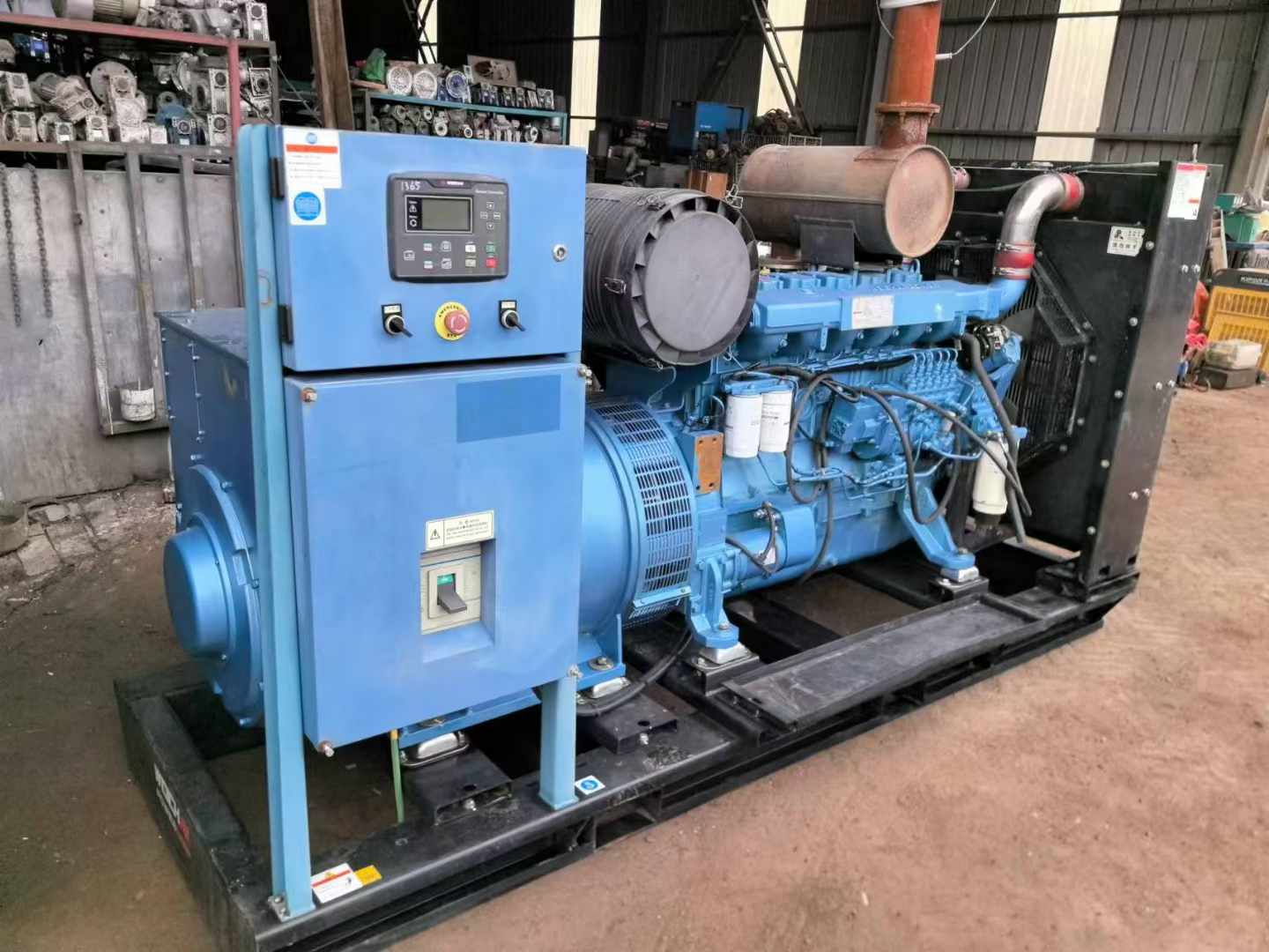 利通500kW 柴油发电机组可带动设备功率的计算公式是什么?