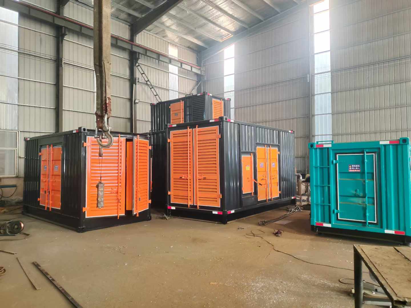 利通500kw柴油发电机组可以带动多少功率设备?